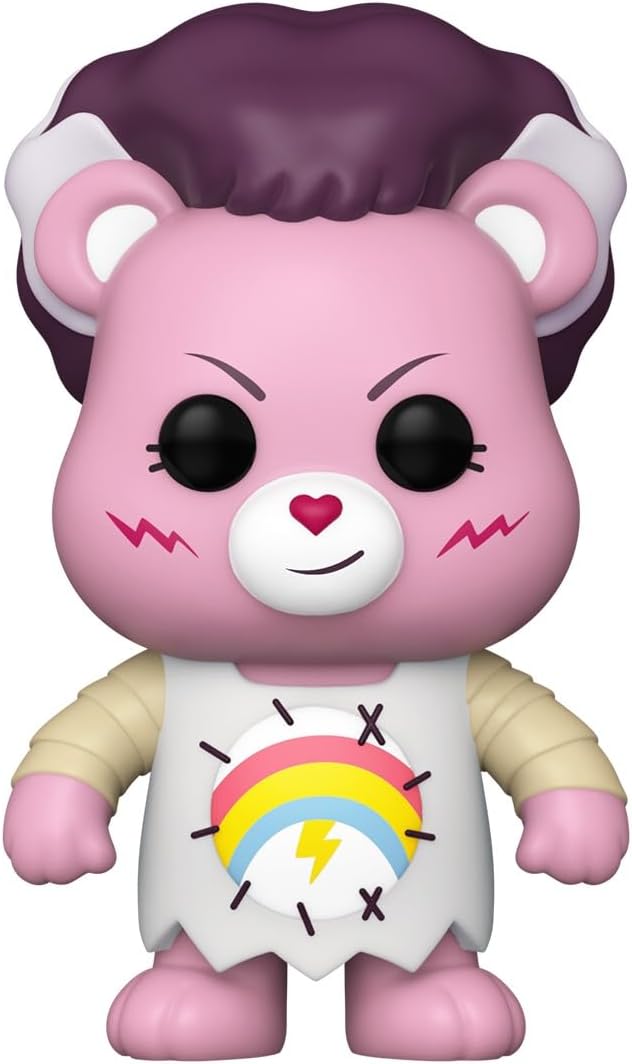 Funko POP Movies: Universal Monsters x Care Bears - Cheer Bear Bride of Frankenstein - Collectable Vinyl Figure - Gift Idea - Official Merchandise - for Kids & Adults - Horror Fans