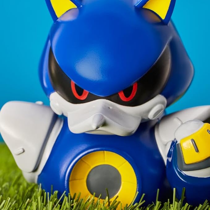 TUBBZ First Edition Metal Sonic Collectible Vinyl Rubber Duck Figure - Official Sonic The Hedgehog Merchandise - Action TV, Film & Video Games