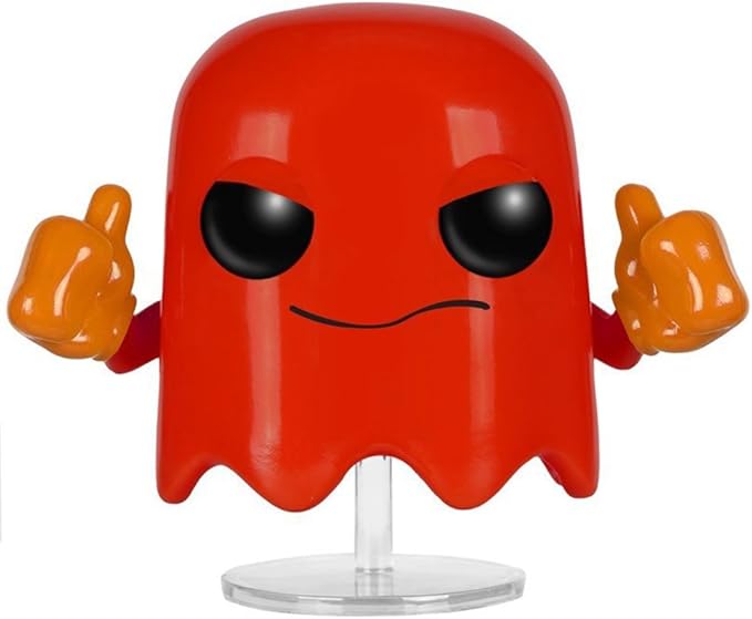 Funko POP Games: Pac-Man - Blinky Action Figure