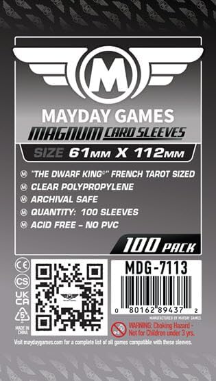 Mayday Games Courtisans -Standard Compatible Card Sleeve Bundle