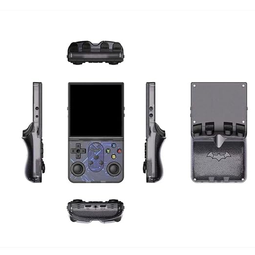 Donop R36 PROMAX Handheld Game Console, 4.0 Inch IPS Screen, Linux System, 64GB TF Card, Portable Retro Gaming Device with 4000mAh Battery