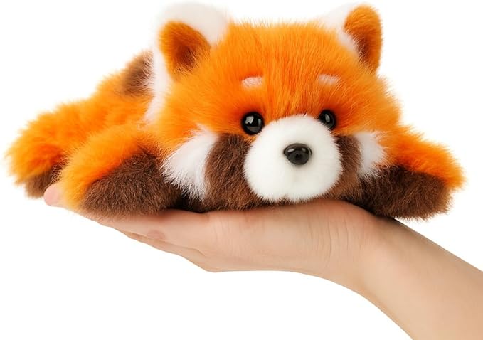 Adorable Red Panda Stuffed Animal Soft Plush Red Panda Plush Toy Cute Birthday Gifts for Kids Adults