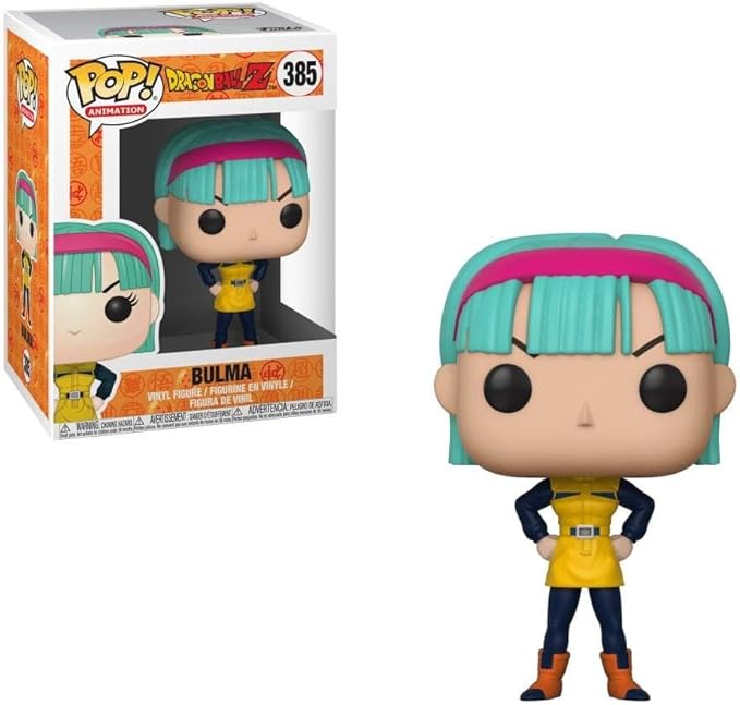 Funko Pop Animation: Dragonball Z - Bulma (Yellow Outfit) Collectible Figure, Multicolor