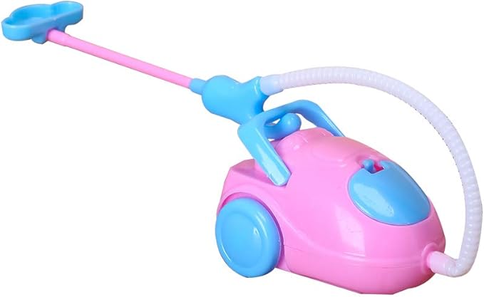 E-TING Miniature Mop Dust Pan, Brush, Broom, Plastic Bucket Doll Housework Cleaning Supplies Tools Set Dollhouse Furniture Decoration Accessories for 7-11.5 inch Dolls Accessories, Multicolored