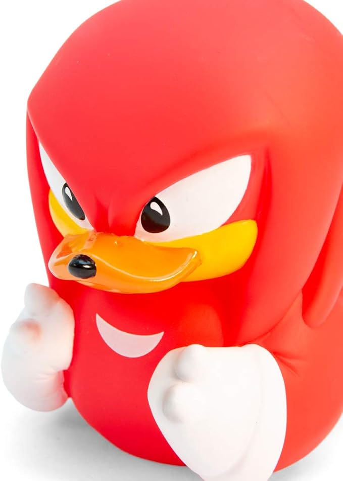 TUBBZ Sonic The Hedgehog Knuckles Collectable Duck Vinyl Figure - Official Sonic The Hedgehog Merchandise - TV Movies & Games