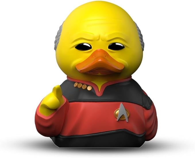 TUBBZ Mini Jean-Luc Picard Collectible Vinyl Rubber Duck Figure - Official Star Trek Merchandise - Sci-Fi TV, Movies & Video Games