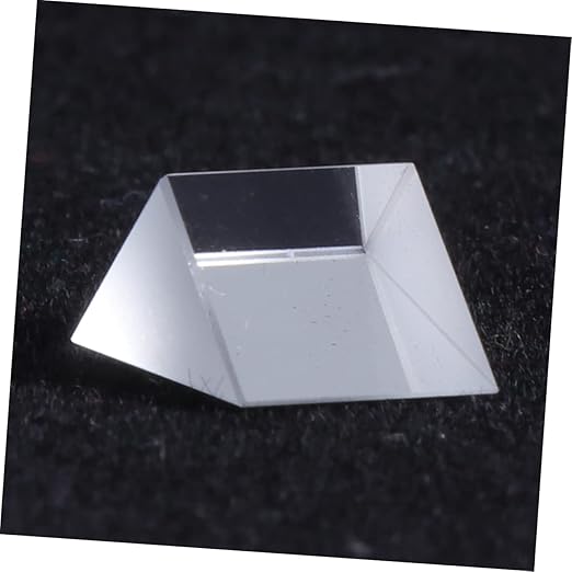 Educational Right Angle Prism for Boys and Learning Triangle Prism Mirror Right Angle Glass for Photography and Education