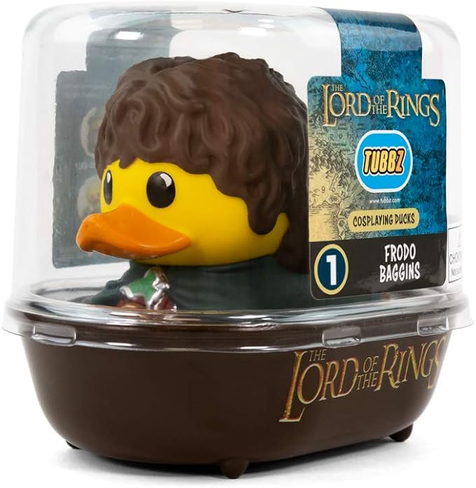 TUBBZ First Edition: Lord of The Rings - Frodo Baggins Cosplaying Rubber Duck Vinyl Figure