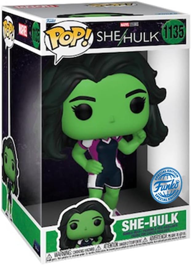 Funko Pop Jumbo Marvel She-Hulk Collectibles Figure Toy