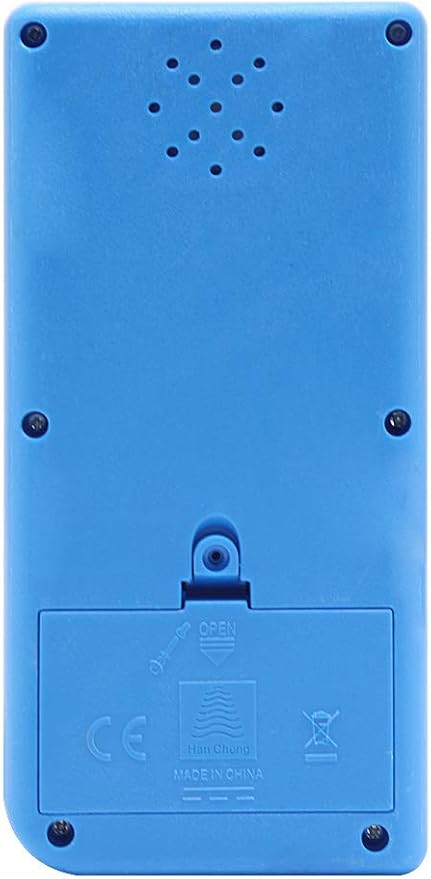 Retro Big Screen Brick Game Console 9999 in 1 Tank/Racing/Shooting Casual Puzzle Game Adjustable Difficulty and Speed Small and Easy to Carry Best Gifts (Blue)