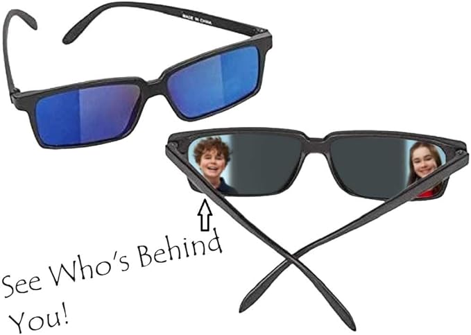 Top Secret Spy Glasses For Kids - Rear View Sunglasses. View Behind You! Detective Gadget. Perfect Party Favors.