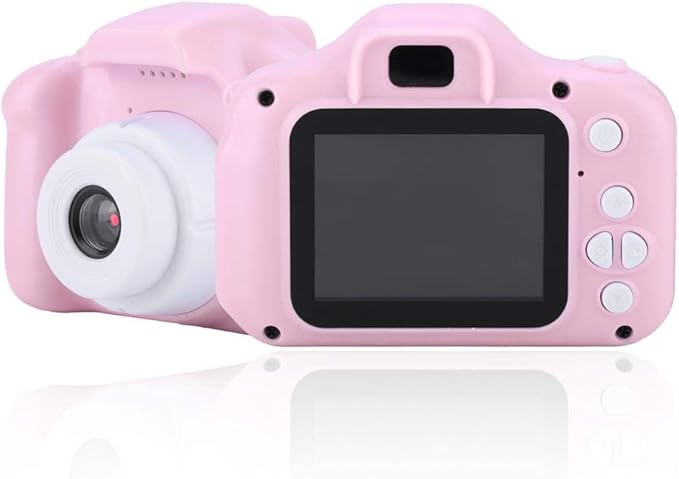 1080P Kid Camera, Children's Digital X2 Mini Portable Kid Video Camera, for Girls Birthday Birthday Christmas New Year Gift Children Toys Gifts()