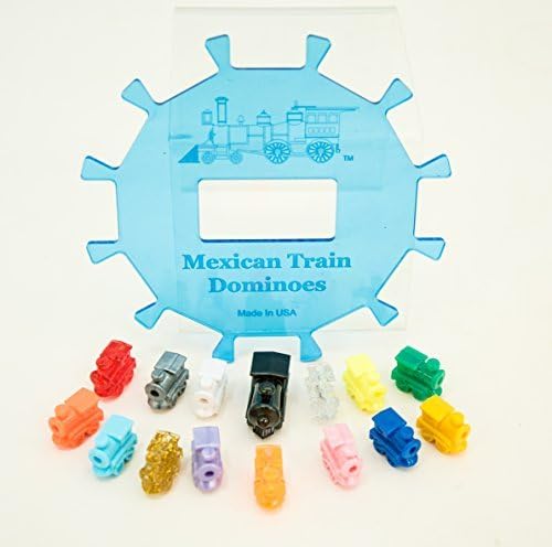 CHH Mexican Train Center Piece with Accessories, (up to 12 Players)