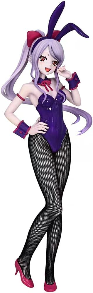 Albedo Figure Shalltear Bloodfallen Action Figure Anime Shalltear Bunny Figure Collectible Desktop Ornaments