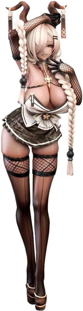 Owari Figure Anime Figurine Girl Models 30cm Standing Pose Uniform Owari Action Figures Statue Desktop Decoration Collections Gift for Fans