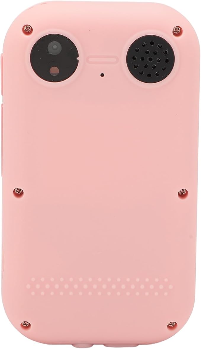 Kids Camera Digital Camera for 3-8 Year Old Girls Boys, 1080P Music Player Puzzle Games Children Phone with Selfie Camera (Pink)