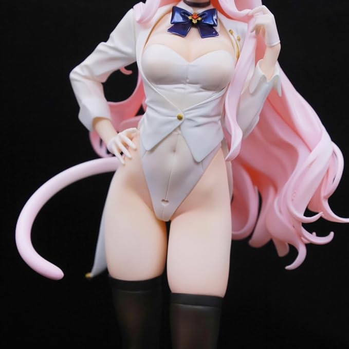 Kiyosumi Akira Figure Statue Bunny Girl Figure 9.84" Standing Pose Anime Figurine Kiyosumi Akira Action Figures Collectibles Desktop Decoration