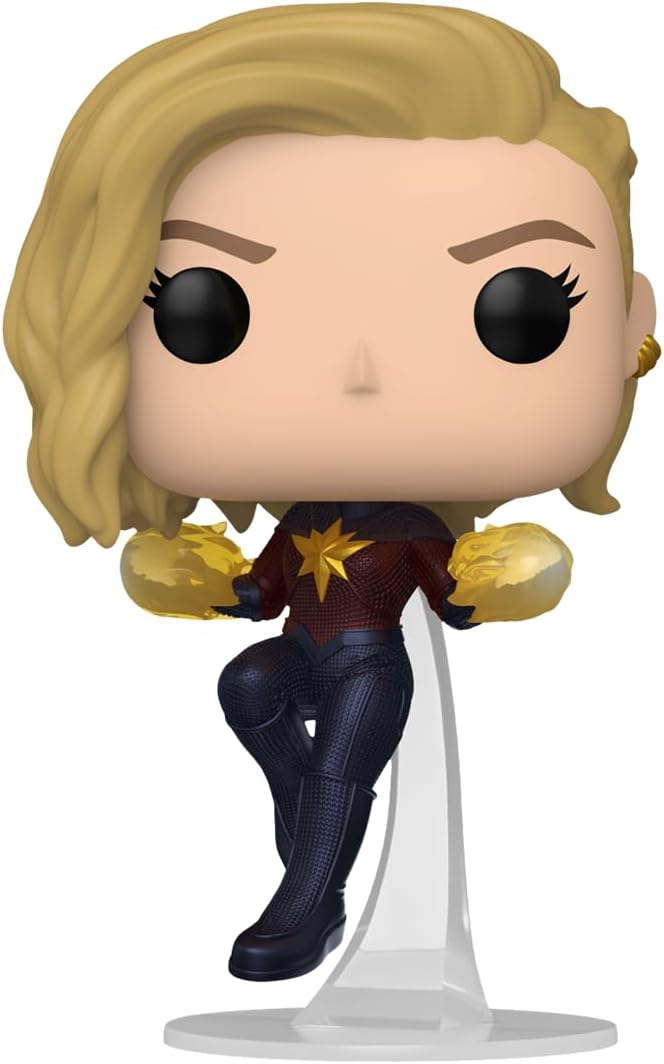 Funko POP! Vinyl: The Marvels - Captain Marvel - Collectable Vinyl Figure - Gift Idea - Official Merchandise - for Kids & Adults - Movies Fans - Model Figure for Collectors and Display