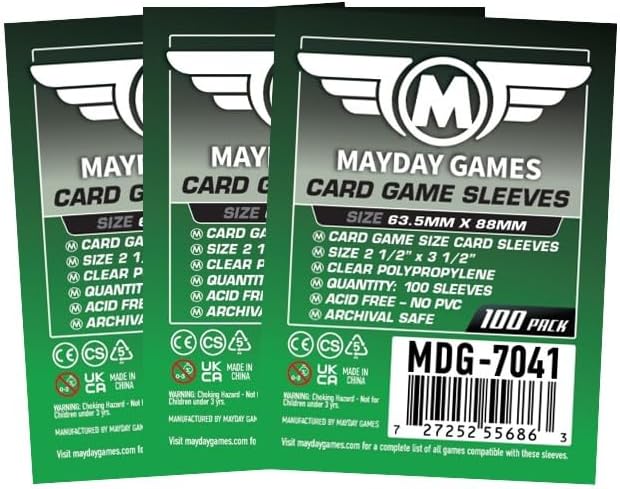Mayday Games The Networks Game Accessory - Standard Card Sleeve Bundle