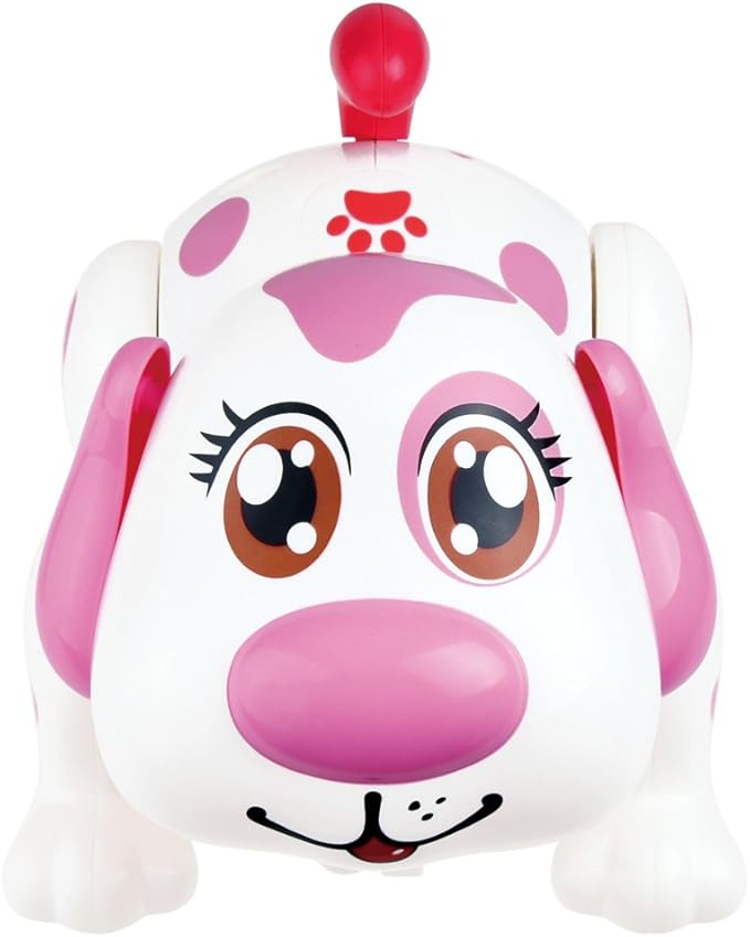 WEofferwhatYOUwant Robot Dog Helen – Interactive Talking Puppy for Girls – Electronic Pet Toy Walks, Talks, Barks, Dances & Sings – Touch Sensors, Bump-n-Go, Lights & Sounds – Toddler Gift Age 2+