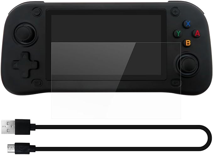 Retro Handheld Game Console with 15000+ Games, HD Gaming Controller, Built-in Multiple Emulators for PS1, for N64, 64GB Storage, 4.3-Inch LCD, TV Output, Long Battery Life(Black),Updated by Loner
