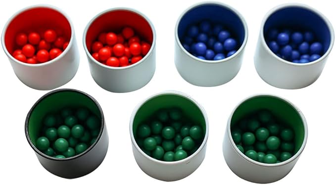 Kghios Montessori Long Division Board (Test Tube Division Group),Montessori Math Toys Materials for Toddlers,Mathematics Teaching Aids Materials Baby Preschool Learning Education Toys
