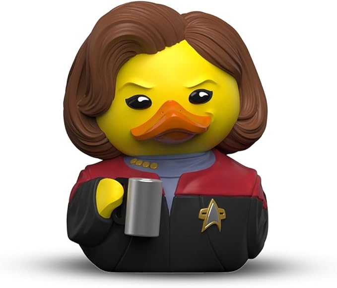 TUBBZ Mini Kathryn Janeway Collectible Vinyl Rubber Duck Figure - Official Star Trek Merchandise - Sci-Fi TV, Movies & Video Games
