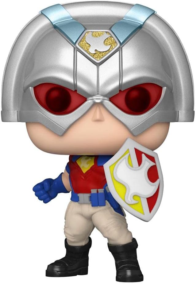 Funko Pop! TV: Peacemaker - Peacemaker with Shield - Collectable Vinyl Figure - Gift Idea - Official Products - Toys for Kids & Adults - TV Fans