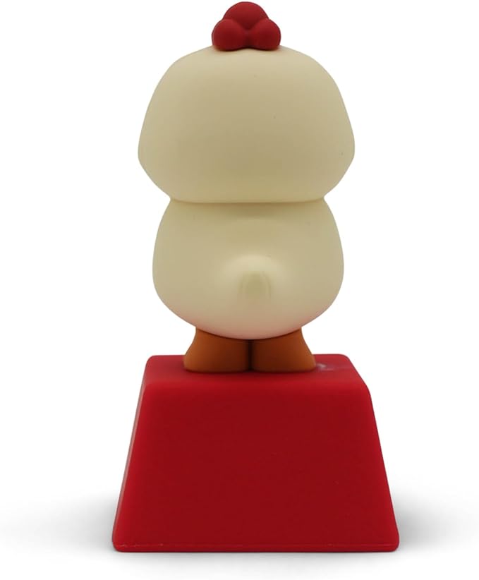 Miniature Desk Figurine – Cute & Quirky Office Decor for Desk, Shelf, or Workspace – Fun Tiny Collectible Statue for Adults, Coworkers, or Home Office Gift-Out of Clucks