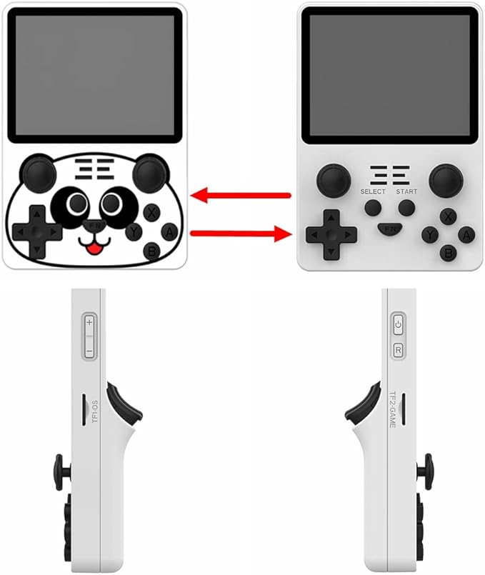 RGB20S Handheld Retro Game Console (64G White)