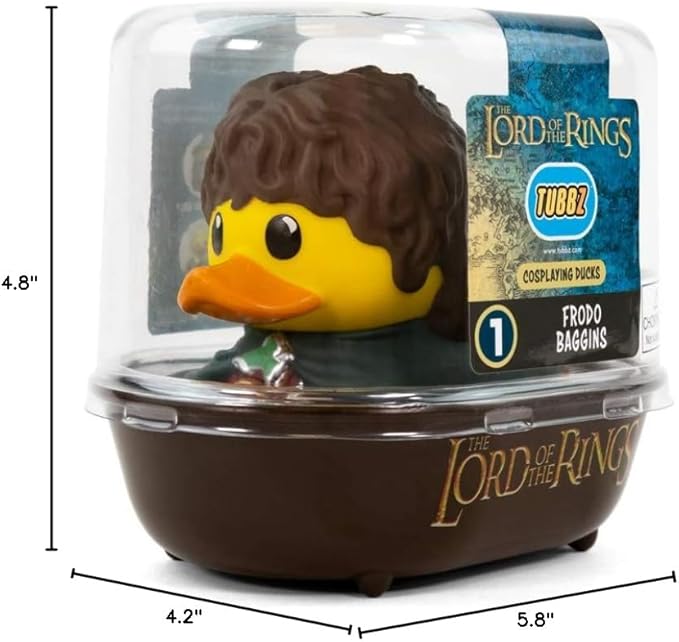 TUBBZ First Edition: Lord of The Rings - Frodo Baggins Cosplaying Rubber Duck Vinyl Figure
