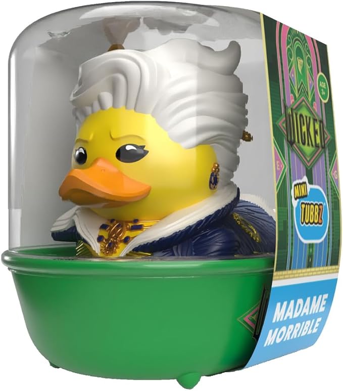 TUBBZ Mini: Wicked for Good - Madame Morrible Cosplaying Rubber Duck Vinyl Figure