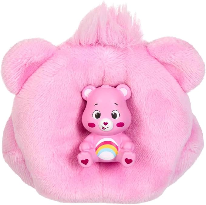 Barbie Cutie Reveal Chelsea Doll & Accessories, Care Bears Series, Small Doll with Costume & 6 Surprises (Styles May Vary)