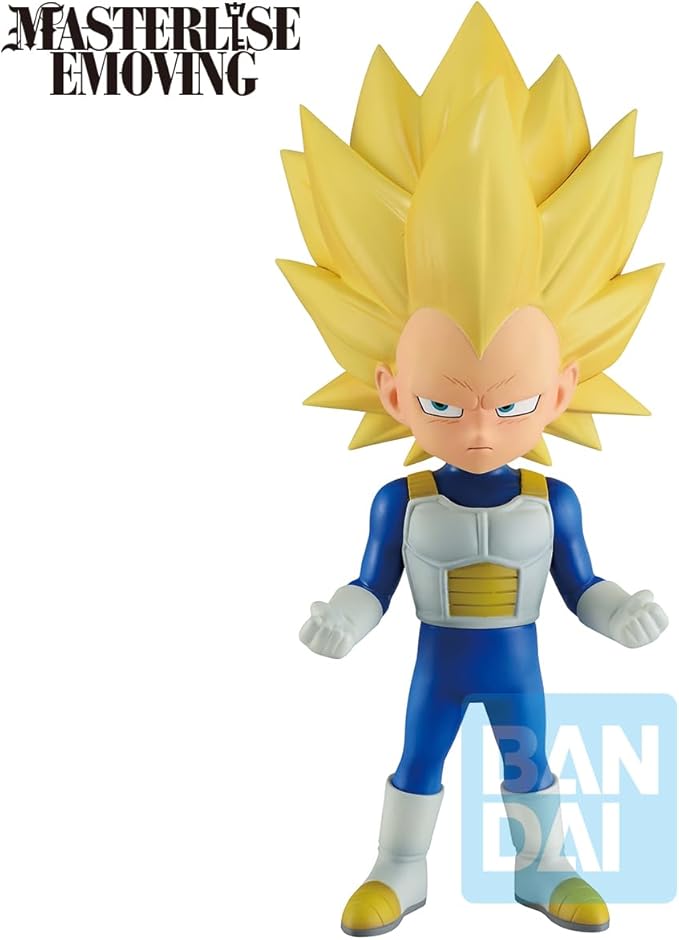 Ichibansho Figure - Dragon Ball DAIMA - Super Saiyan 2/Super Saiyan 3 Vegeta (mini) -Daima- Masterlise Collectible Statue