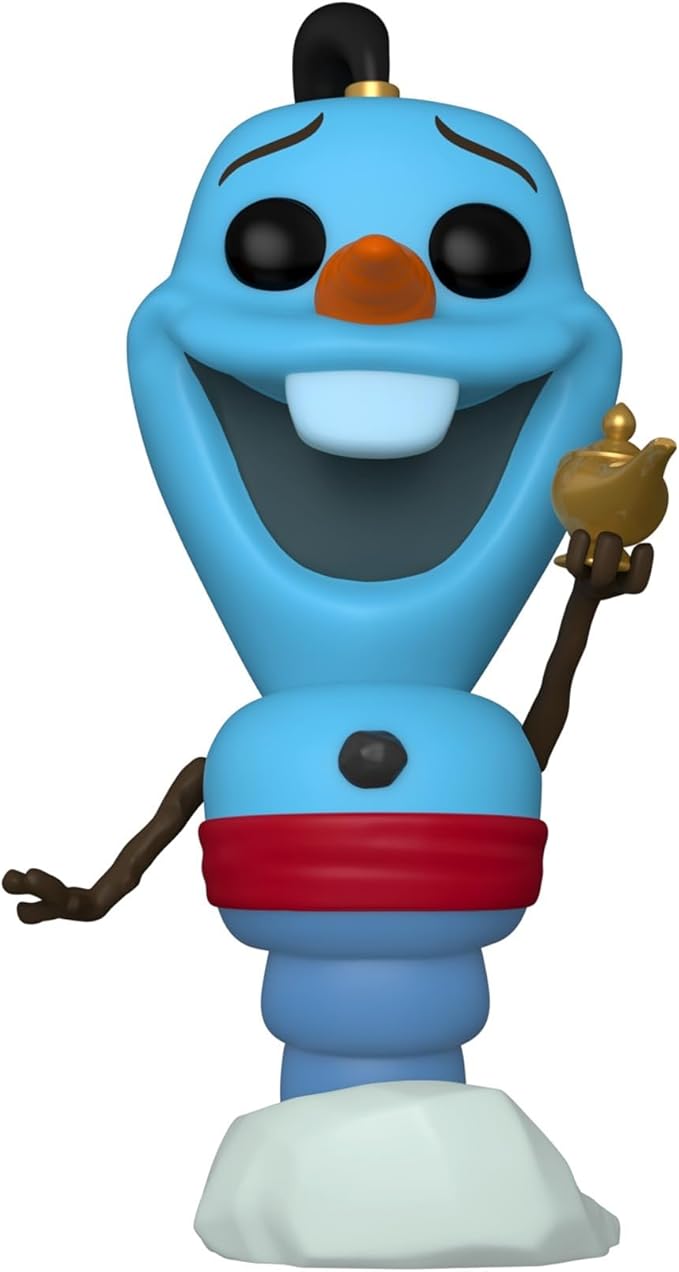 Funko POP Disney: Olaf Presents - Olaf as Genie Multicolor - Collectable Vinyl Figure - Gift Idea - Official Merchandise - for Kids & Adults - Movies Fans - Model Figure for Collectors and Display