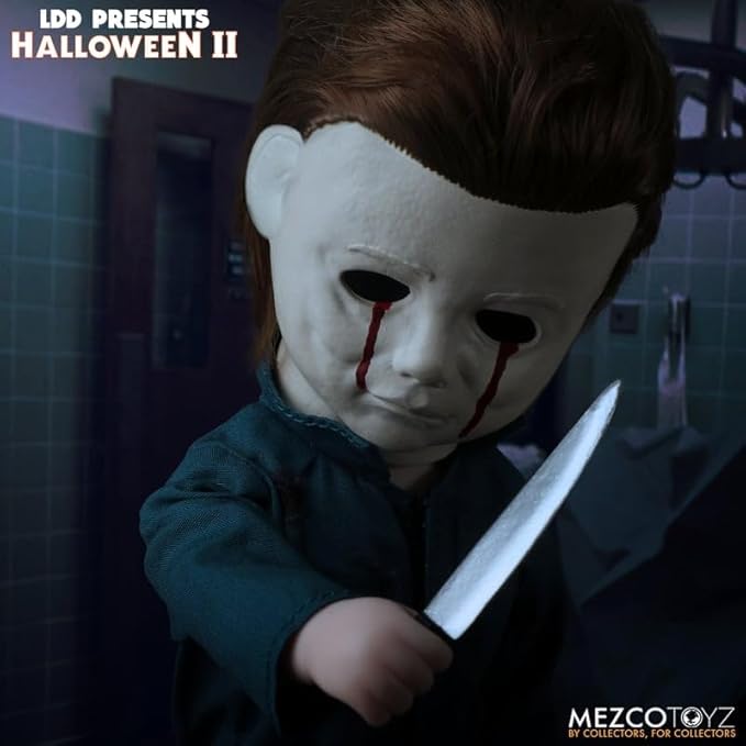 Mezco Toyz Living Dead Dolls LDD Presents Halloween II (1981) Michael Myers Figure