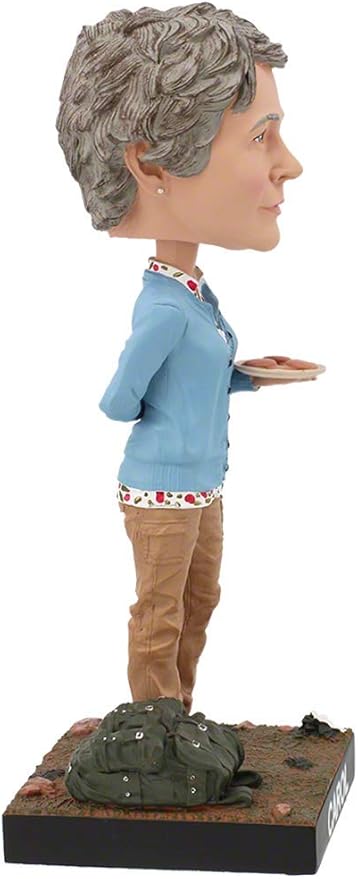 Royal Bobbles The Walking Dead Carol Peletier Bobblehead, Premium Polyresin Lifelike Figure, Unique Serial Number, Exquisite Detail