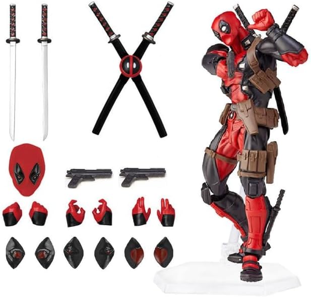 ZKTSRY Anime Action Figure,Removable and Replaceable Face,Collectible Statue Action Figures Anime Desktop Decoration Ornaments Gift