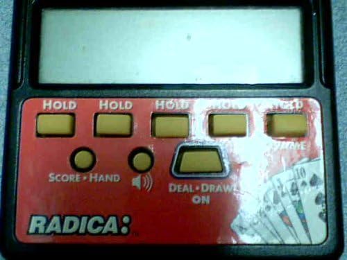 Radica Bonus Poker & Draw Poker Two Games In One LCD Handheld Game