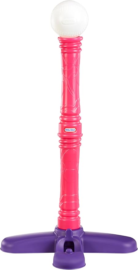 Little Tikes T-Ball Set, Pink, 5 Balls, for Toddlers Ages 18+ Months – Amazon Exclusive