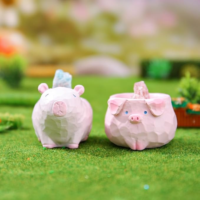 Surprise Box Figures Diamond Crystal Animals Zoo Figurine, Mystery Bag Random Design Action Figures Figurine Collectible Home Desk Car Decoration, Birthday Christmas New Year Gift -Single Box