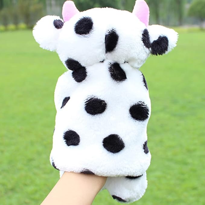 RIY Hand Puppet - Farm Friends Animals Educational Puppets Cow