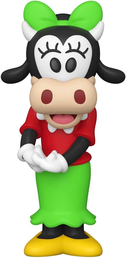 Funko Vinyl SODA, Disney, Clarabelle Cow, 1/6 Odds for Rare Chase Variant, Mickey Mouse, Collectable Vinyl Figure, Gift Idea, Official Merchandise, Toys for Kids & Adults, TV Fans