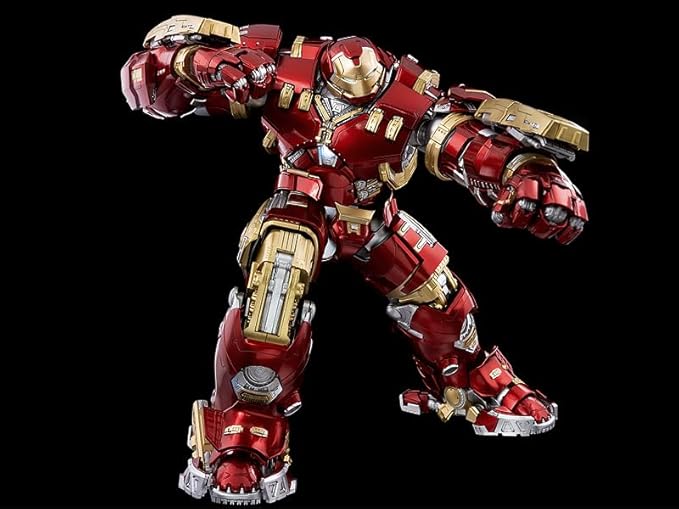 Infinity Saga DLX Iron Man Mark 44 Hulkbuster (DLX Iron Man Mark 44 Hulkbuster), 1/12 Scale, ABS, PVC, Zinc Alloy & Other Metal, Pre-Painted Action Figure for Resale