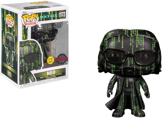 Funko - Pop The Matrix Neo Exclusive Action Figure, Multicolor (133741)
