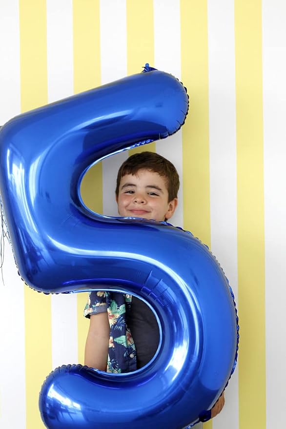 Number 0 Balloons 40 Inch Navy Blue Numbers Balloons for 10 20 30 40 50 60 Numbers Balloon Birthday Decorations Event