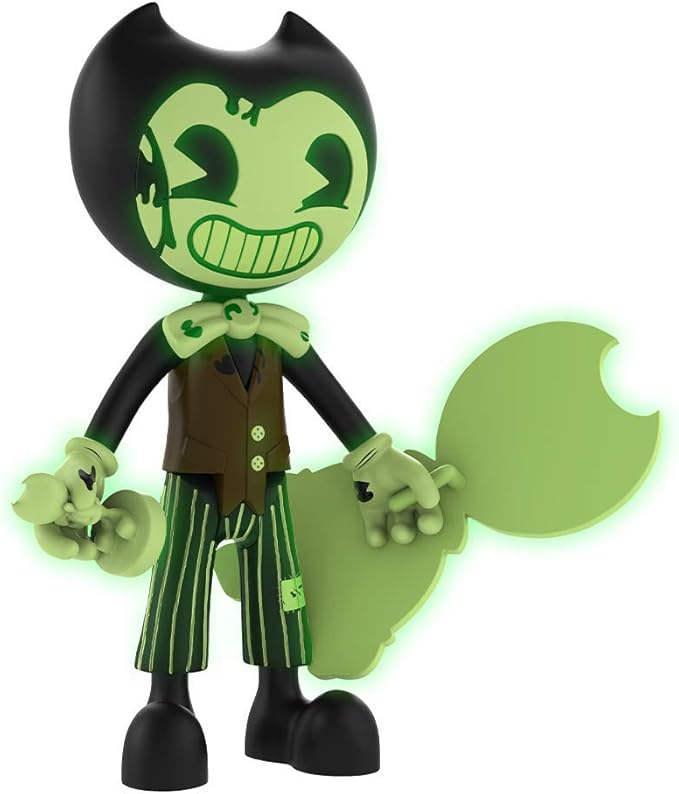 Bendy And The Dark Revival Bendy & The Dark Revival 5" GITD Action Figure-Bendy