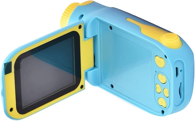 Kids 20 Mega Pixels Mini Digital Camera for Boys Girls, 1080P High Resolution Children Video Camcorder with 2.4" Display Screen, for Kids (Blue)