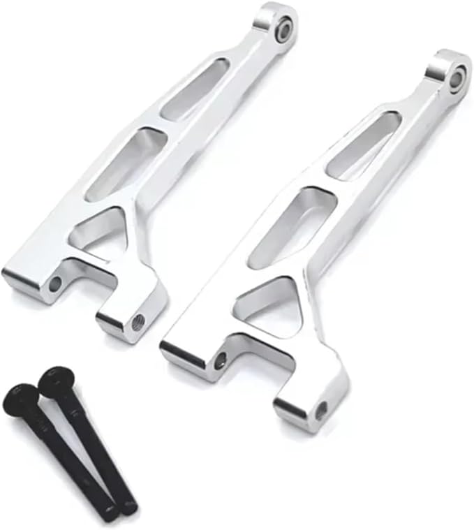 Compatible with MJX 16207 16208 16209 16210 H16 Remote-Controlled Crawler Car Upgraded Accessories Metal for Swing Arm RC Assortment(Silver)
