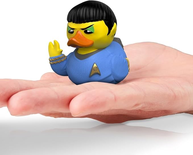 TUBBZ Mini Spock Collectible Vinyl Rubber Duck Figure - Official Star Trek Merchandise - Sci-Fi TV, Movies & Video Games